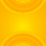 Colorful orange abstract background. Vector background with circles