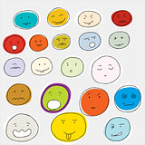 20 Various Cartoon Faces