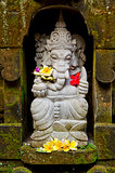 ganesh hindu god statue in bali indonesia