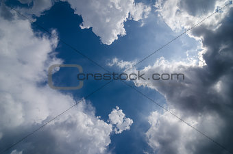 Cloud light sky