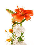 Beautiful Bouquet of Lily and white flower