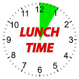 Lunch time clock