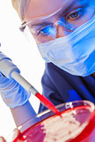 Female Scientist Doctor In Laboratory