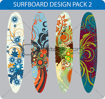 Surfboard design pack
