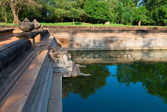 Ruins of the ancient city Anuradhapura, Sri Lanka 