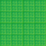 Vector abstract green seamless pattern - square tiles
