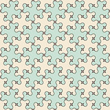 Vintage seamless pattern - vector abstract color background