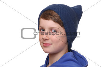 Boy with hat