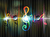 Colorful musical Background