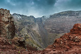 Vesuvius crater 