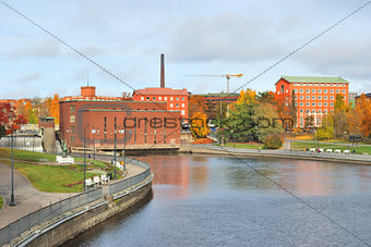 Finland. Tampere in autumn