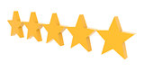 Five stars rating.