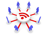 Wireless Internet. Online conference.