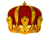 Royal gold crown 