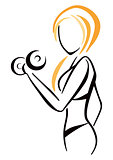 Fitness symbol