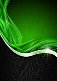Green Black and Metal Business Background
