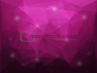 Abstract modern style polygon background