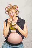 Pregnant Hillbilly Woman