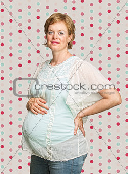 Confident Pregnant Lady
