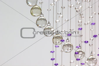 Hanging crystal