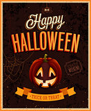 Happy Halloween Poster.