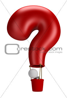 3d small people - balloon question