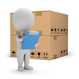 3d small people - warehouse services