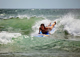 Woman-surfer 