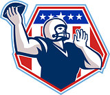 American Football Quarterback Shield