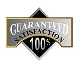 100% Satisfaction Guaranteed 