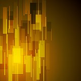 Abstract dark yellow tech background