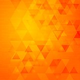 Abstract triangle vector tech background