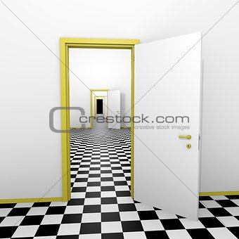 Infinite doors