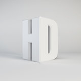 HD technology symbol