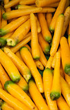fresh yellow carrots