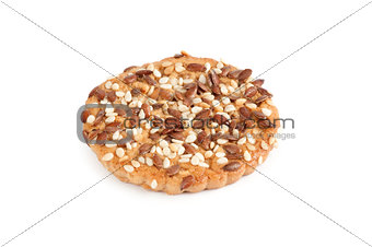 cookie with sunflower and sesame seeds