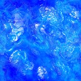 Blue Water Effect. Seamless Tileable Texture.