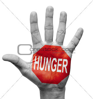 Hunger - Stop Concept.