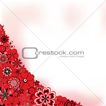 Abstract Flower Background 