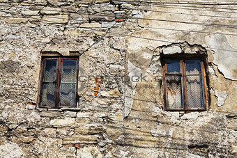 Window Of Abandoned House