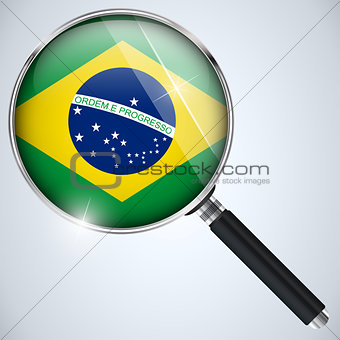 NSA USA Government Spy Program Country Brazil