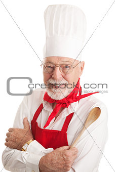 Handsome Chef - White Background 