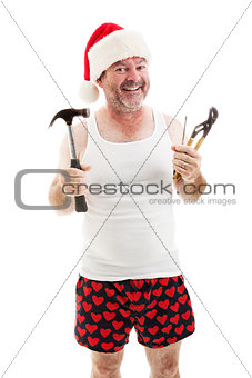 Ready For Christmas - Dad with Tools