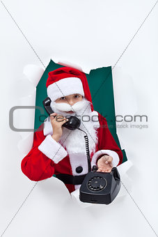 Give santa a call this christmas