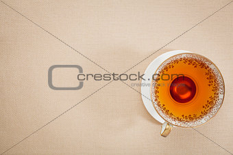 antique cup of tea
