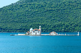 artificial island with a church on it (Perast, Montenegro, Kotor