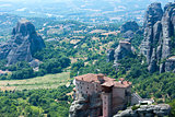 Meteora rocky monasteries