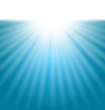 Abstract background with sunbeam