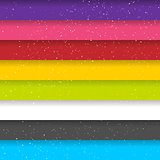 Rainbow Colored Stripes. Shiny Vector Background. Seamless Pattern