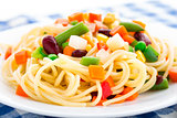 Pasta with vegetables